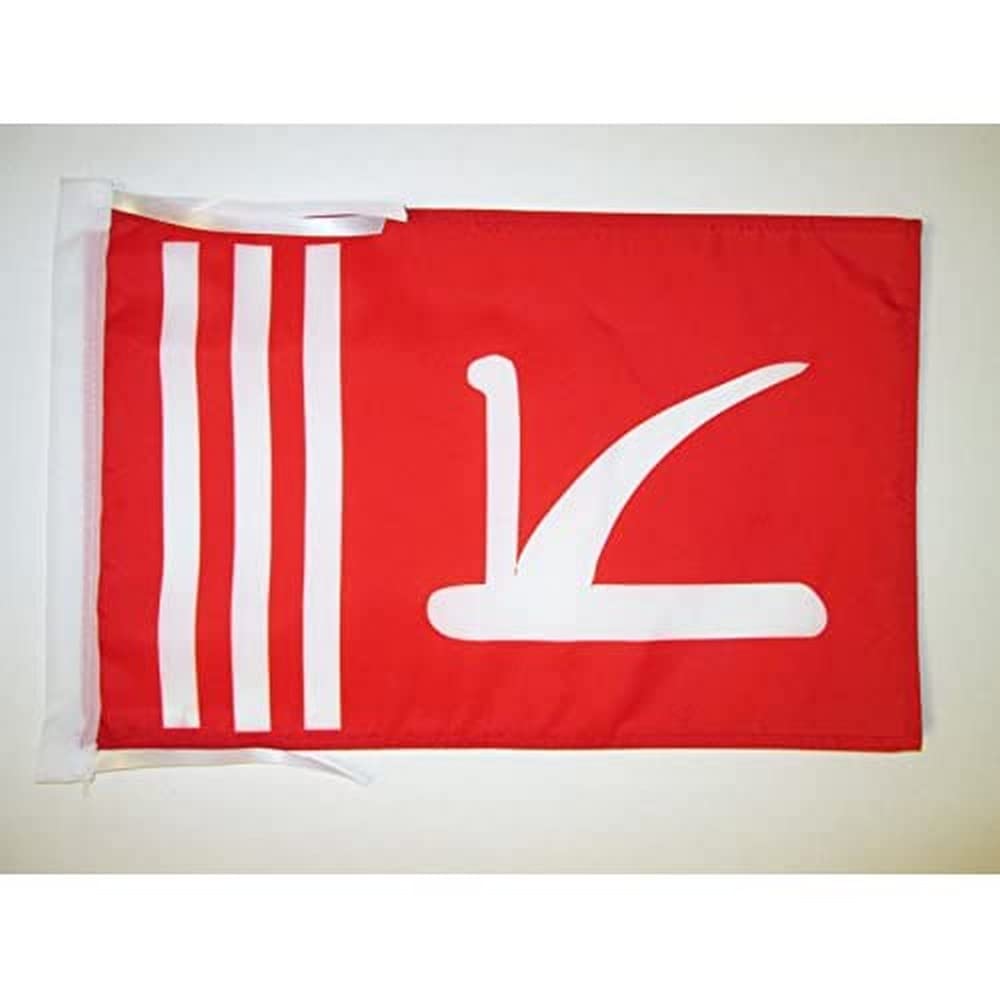AZ FLAG - Kashmiris Flag - 18'' x 12'' - 100% Polyester Jammu and Kashmir Small Banner with Two Cords - Fade Resistant - Vivid Colors - 18x12 in - 45x30 Cm
