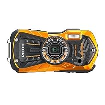 Ricoh WG-30w flame orange Digital Camera with 2.7-Inch LCD (Flame Orange)