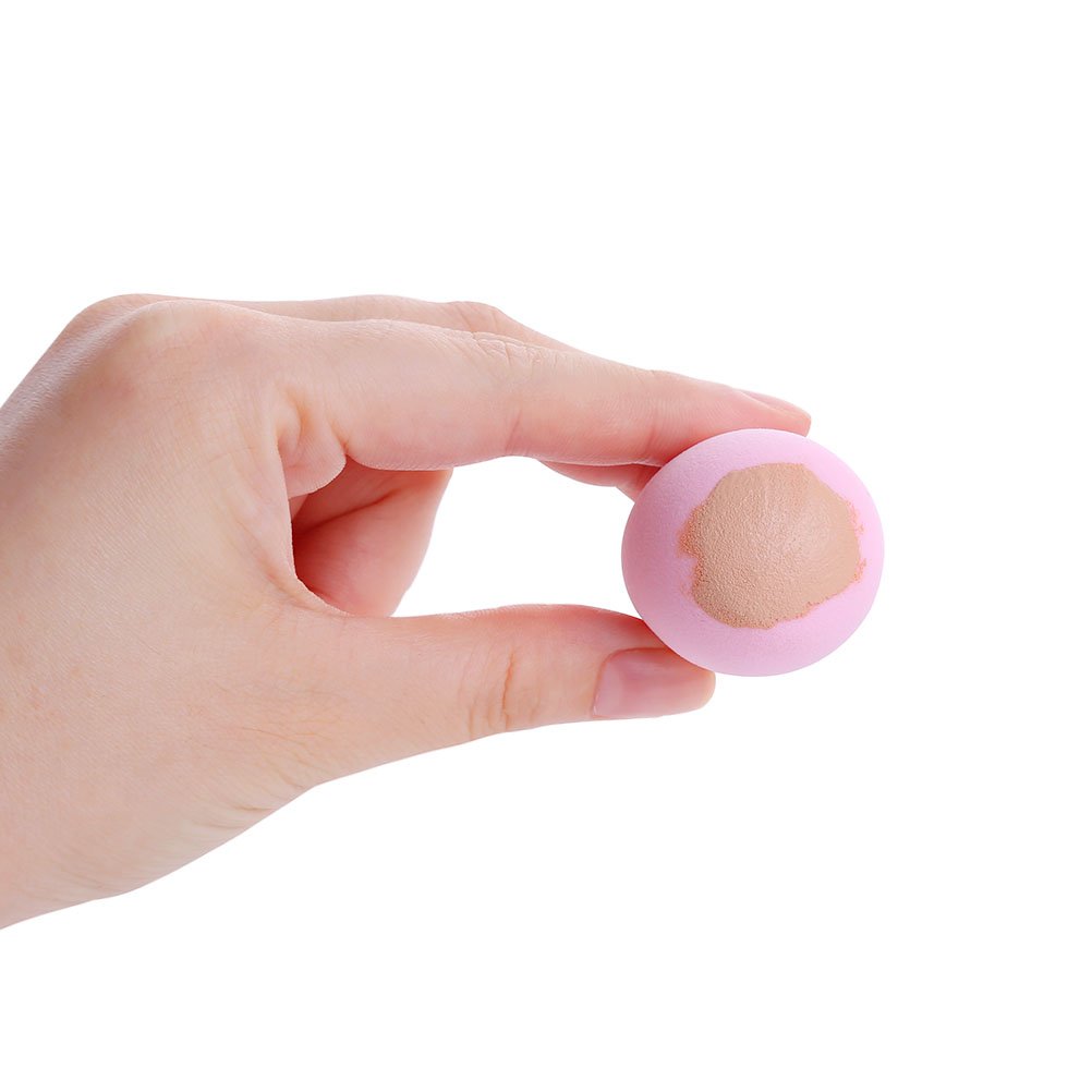 Lameila Makeup Sponge Blending Powder Puff Beauty Sponge Egg Shaped for Liquids Concealer Cream - Set of 3 Make Up Sponge (2Normal+1Small)