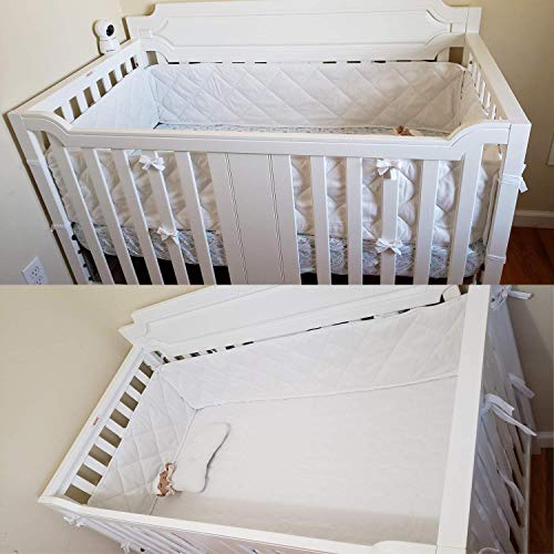Safe Nursery Crib Liner Pad, for Standard Size (52"x28") Crib Toddler