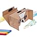 CardboardKid Google Cardboard V2 Virtual Reality Headset Kids Friendly, Fun 3D Viewer, Exciting and Educational, Recommended Apps, Compatible with All iPhone and Android Smartphones (Max 6