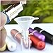 MARKETTY 6pcs 6ml Portable Mini Refillable Perfume Scent Aftershave Atomizer Empty Spray Bottle with 2 Funnel Filler for Travel Purse