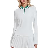 Women's Polos Golf Shirts UPF 50+ Collared Shirt Quick Dry Tennis Work Athletic Tops