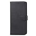 Abacus24-7 Samsung Galaxy Note 8 Case, Leather Wallet with Flip Cover, Credit Card Pockets and Stand, Black