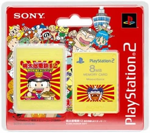 Amazon Playstaion 2専用メモリーカード 8mb Premium Series 桃太郎電鉄12 西日本編もありまっせー メモリ ハードドライブ