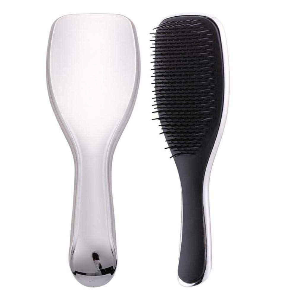 Electroplate AntiStatic Hair Brush Electroplate Hair Loss