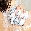 TranquilBeauty-Bath-Loofah-Shower-Scrunchie-Set-of-4-Black-Mesh-Shower-Puffs-Exfoliating-Charcoal-Shower-Scrub-Shower-Pouf-For-Body-Back-Luxury-Shower-Sponge-Body-Puff-Bathing-Accessory TranquilBeauty Shower Sponge/Shower Puff - Set of 4 Sponges Bath - Gently exfoliate your body with our bath sponge for…