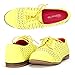DREAM PAIRS Lexington Women's New Casual Nubuck Upper Cut-Out Lace Up Oxford Flats Shoes
