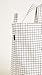BAGGU Women's Duck Bag, Grid, White, Print, One Size