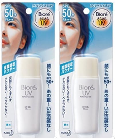 biore bright milk sunscreen