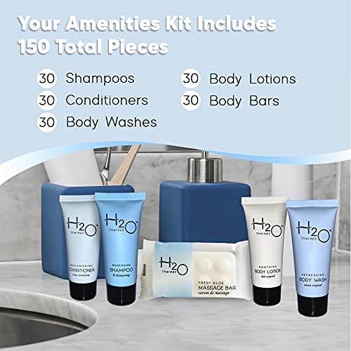 H2O Therapy Hotel Soaps and Toiletries Bulk Set AllInKit