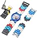LEGO Kids' 4291329 City Policeman Watch with Link Bracelet and Figurine