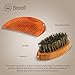 Breett Beard Wooden Comb Kit and Boar Bristles Beard Brush for Men Beard and Mustache