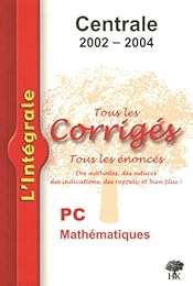 Mathématiques, PC