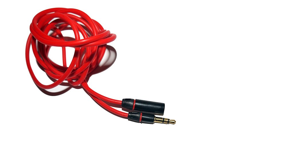 thumbnail image 2 of Vital Wave 15ft Stereo Headphone Extension Cable (3.5mm M-F) – Black, Universal Fit 2 of 6