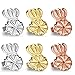 Original Magic Earring Lifters and Earring Backs - 3 Pairs of Hypoallergenic Adjustable Earring Lifts - Easy to Use, Perfect for Drooping Earrings (1 Silver/1 Gold/1 Rose Gold) primary