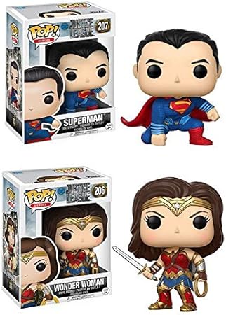superman justice league funko pop