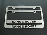 Chrome Range Rover License Plate Frame (2pcs) (metal)