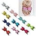 xsby Baby Girls Hair Accessories, 10pcs Sequins hair Bows Clip for baby Girls Hair Accessorie D
