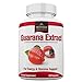 Guarana Extract: All Natural Herbal Energy Supplement For Women, Men: 200mg caffeine - 60 Tablet Capsule Pills Tannins, Guaranine Paullinia Cupana Plant Powder Seeds Diet Weight Loss Without Anxiety