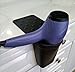 Hair Dryer Holder for Blow Drier, Hanging Hot Curling Flat Iron Holster, Bathroom Beauty Appliance Storage Organizer Adds Space, Heat Resistant Silicone Clings To Counter, No Suction Cups, 2 Choices