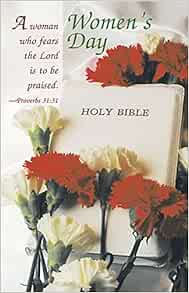 Women's Day Bulletin Carnations & Bible, Regular Size 2007 (Package of ...
