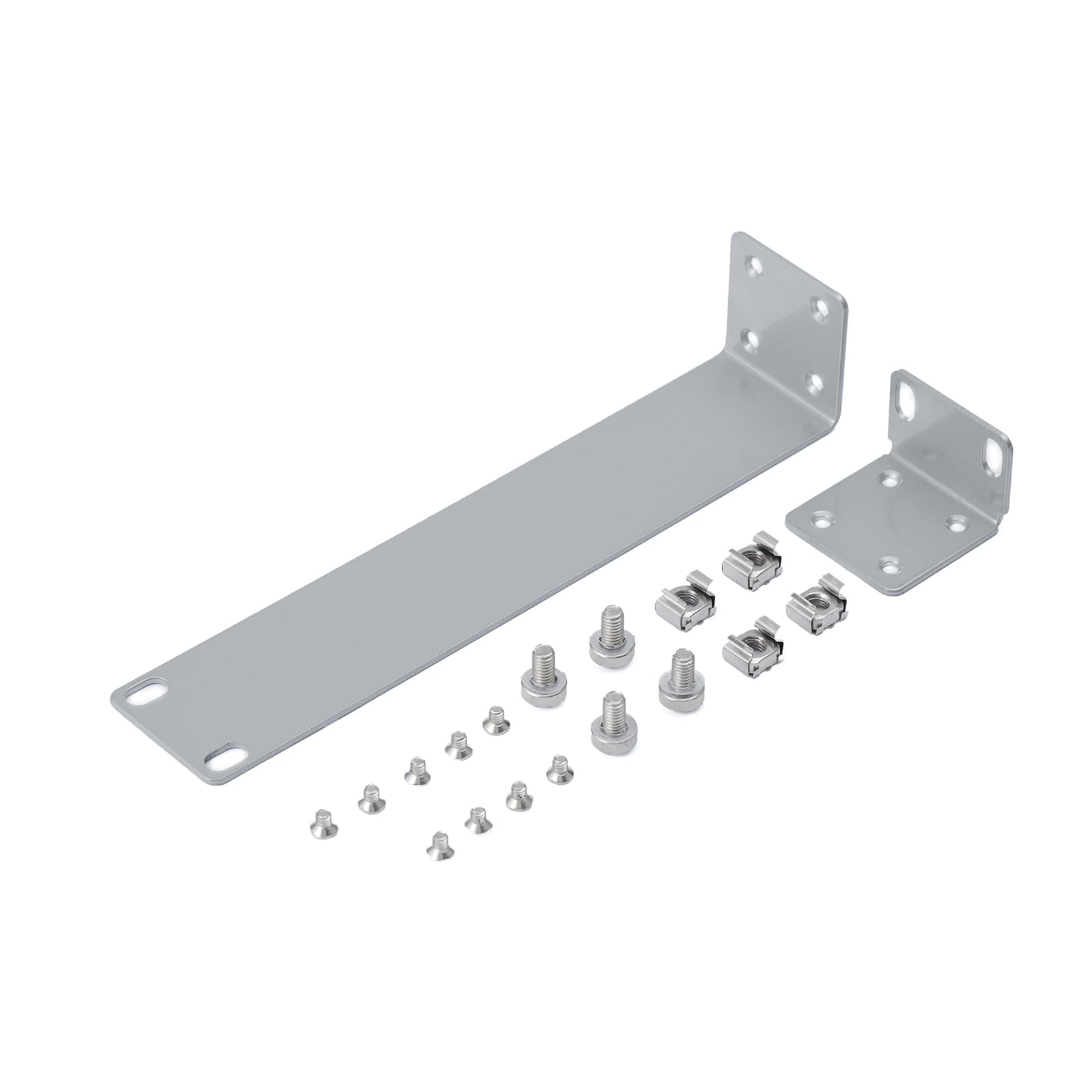 PhyinLan Rack Mount Kit for Ubiquiti Switch, 1U Rack Ears for EdgeSwitch ES-8-150W Switch 8 Port and for US-8-150W UniFi Switch 8 Port — image 1