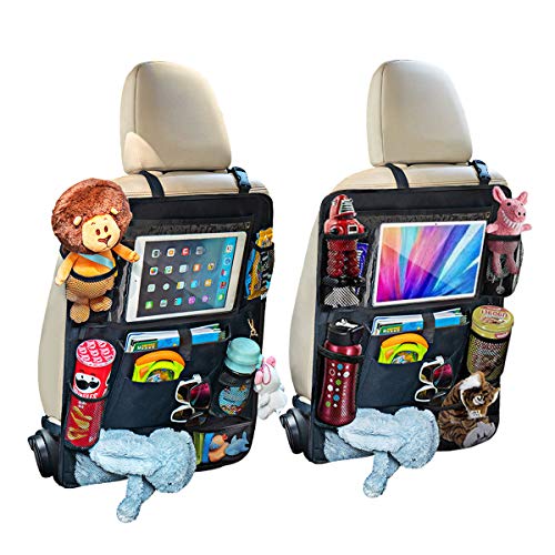 Car Backseat Organizer for Kids Kick Mats Car Seat Organizer Protector