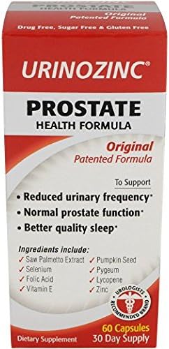 Urinozinc Prostate Formula 60 Capsules