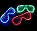 M.best Light Up Glow Glasses, 12 Pack Glow in The Dark LED Shutter Shades Sunglasses Party Favors for Kids or Adults ( B Style)