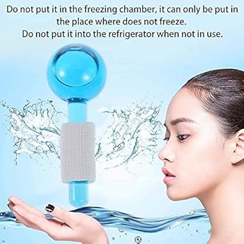 Chłodzące do twarzy kulki do masażu magiczna kula lodowa ...