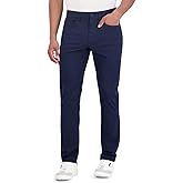 Ben Sherman Men's Performance Golf Pants – Four-Way Stretch, Quick-Dry, Wrinkle-Resistant Casual Pants, Navy, 36 X 30