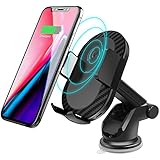 Wireless Car Charger, Techip Car Mount Air Vent Phone Holder, Qi Fast Charge for Samsung Galaxy S9/S8 Plus,S9,S8,S7,S7/S6 Edge,Note 8/5 and Standard Charge for iPhone X,8/8 Plus &amp; Qi-Enabled Devices