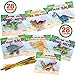 JOYIN 28 PCS Valentines Day Gifts Cards with Dinosaur Figure Toys for kids, Valentine's Greeting Cards for kids classroom gifts, School Exchange Prizes for Boys Girls Classroom Party Favor
