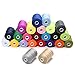 KING DO WAY 24 Assorted Colors Polyester Sewing Thread Spool 1000 Yards Each