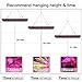 Atopsun LED Grow Light Panel, 30W Reflector-Series Full Spectrum Plant Grow Lights with UV & IR for Indoor Plants Hydroponics Greenhouse Veg and Flower