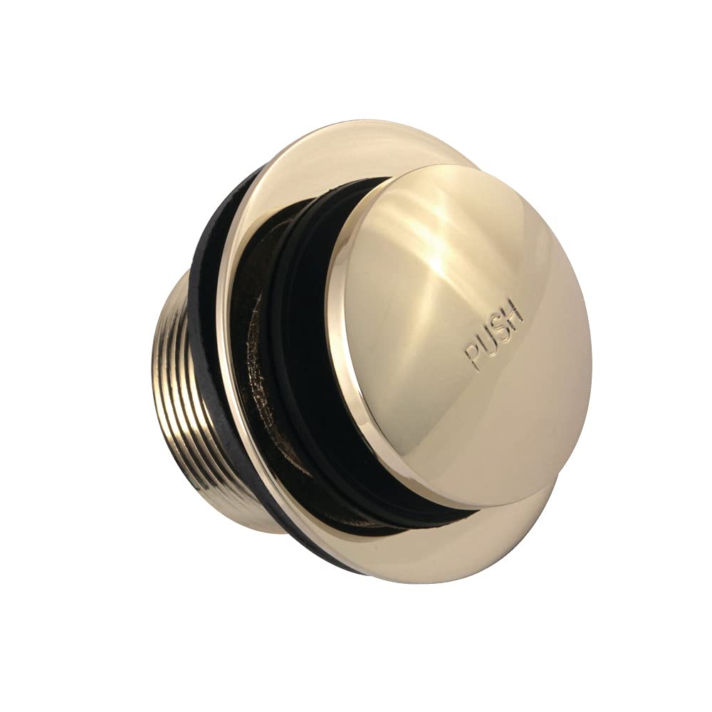 Kingston Brass DTT202 Made to Match Tip-Toe Bathtub Drain, Polished Brass