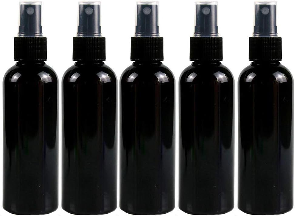 TADAMI Plastic Dispenser Bottle Sprayer,5 Pcs 30ML Empty Bottle Travel Soap Bottle,All-Purpose Fine Mist Refillable Bottles Kits for Cleaning,Travel,Cosmetics Packaging,Plants,Pets,Essential Oils