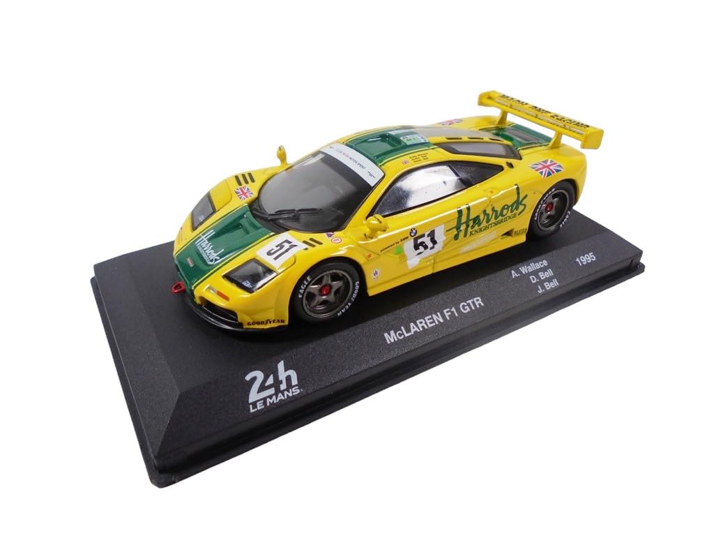 OPO 10 - 24H LE MANS 1/43 Collectible Model Car Compatible with McLaren F1 GTR 1995 - ALA36