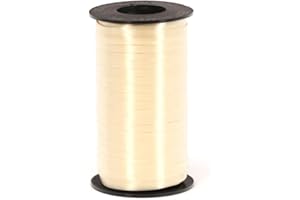 Berwick Splendorette Crimped Curling Ribbon, 3/16-Inch Wide by 500-Yard Spool, Vanilla