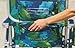 2 Tommy Bahama Backpack Beach Chairs (Green Flowers + Green Flowers) + 1 Medium Tote Bagthumb 2