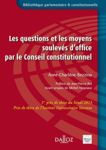 Les  questions et les moyens soulevés d'office par le Conseil constitutionnel