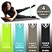 Beach Nook Resistance Loop Bands for Legs and Butt | Elastic Exercise Band Set for Women | Best Resistant Workout Loops for Booty, Glute, Leg & Thigh Exercising with Free Carrying Bag