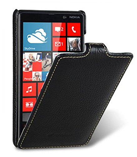 Melkco Premium Leather Case for Nokia Lumia 820 / Arrow - Jacka Type (Black LC)