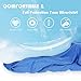 Aulexy Cooling Towels, Sports Summer Ice Cooling Sweat Absorption Quick-Dry Towel Microfiber Fabric Running Gym Fitness Yoga Climbing Exercise Outdoor Ultraviolet Proof 2-in-1 Pack