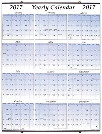 Full Year Poster Calendar