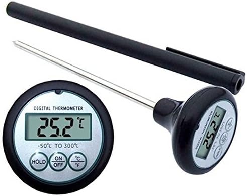 Cook the Christmas Goose to Perfect Temperature ~ Best Instant Read Digital Kitchen Thermometer ~ Waterproof Digital Thermometer ~ Long Probe for Maximum Safety