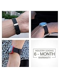 GadgetWraps - Correa de silicona para reloj con pasadores de liberación rápida   Elige entre 3 tamaños de correa (0.551 in, 0.787 in, 0.866 in) y 29 colores únicos   bandas de goma suave, 20 mm