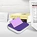 Post-it Dispenser, Post-it Pop-up Notes Dispenser/Holder with Strong Suction Bottom, One-handed Dispensing, Sticky Note Holder for 3 x 3-Inch Notes, includes two 100 Sheets Post-it Note Pad (Purple)