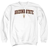 LOGOVISION Arizona State University Arch Logo Black Unisex Adult Crewneck Sweatshirt